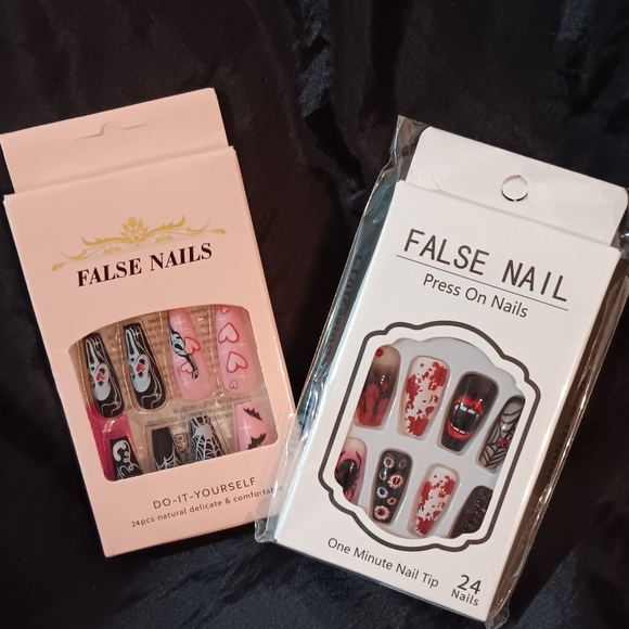 Other - Coffin Goth Nails (New)
